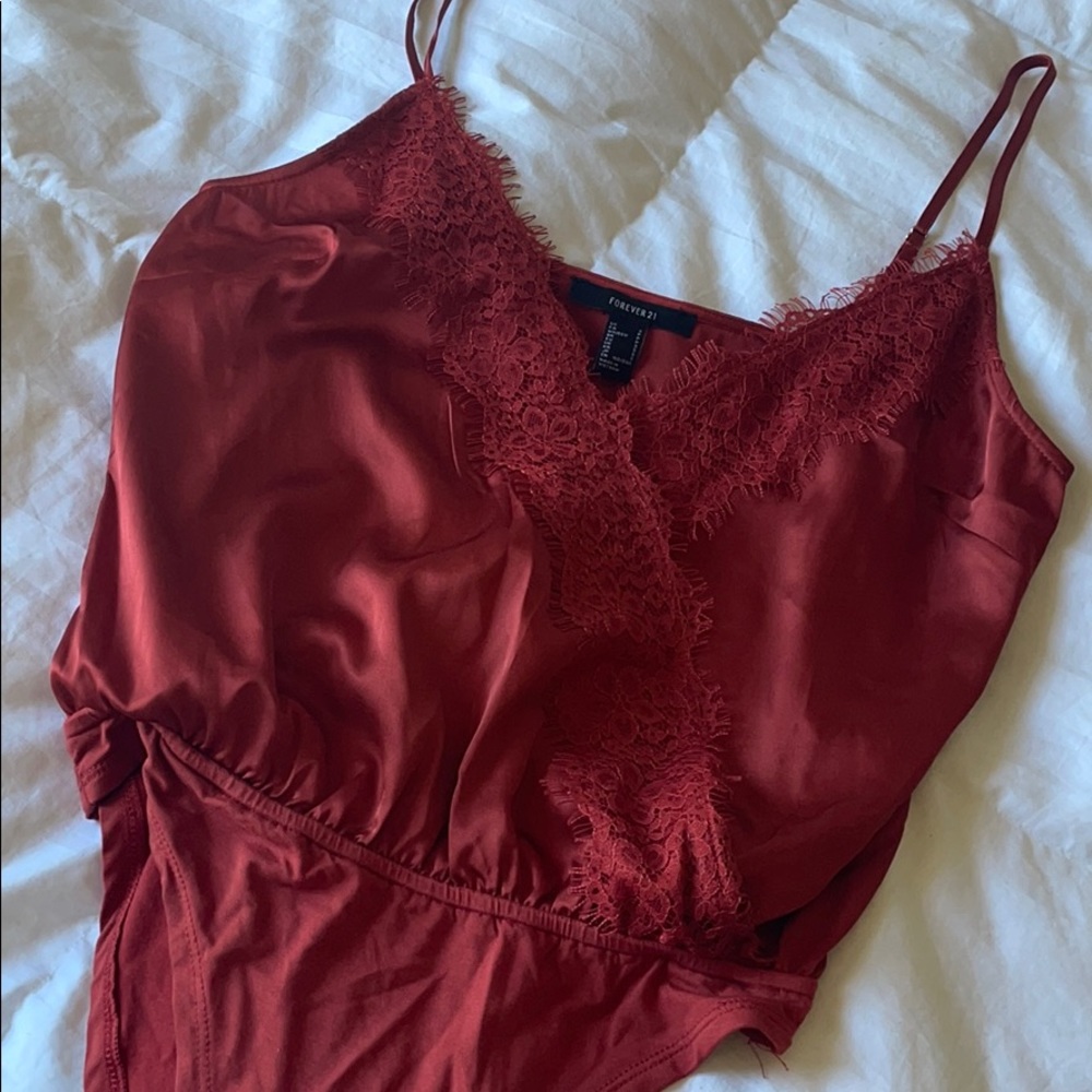 Lace tank top